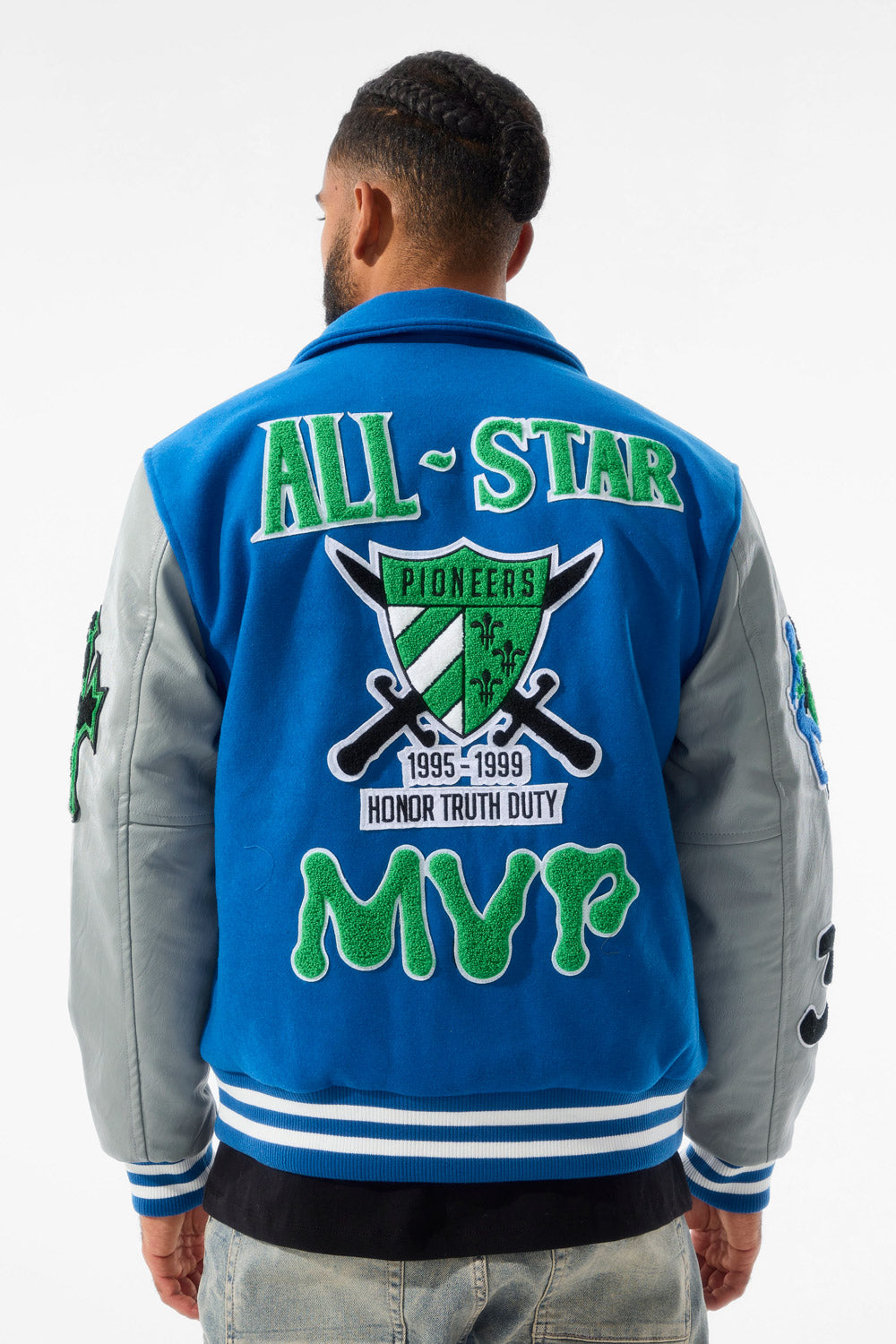 Pioneers Varsity Jacket (Royal)