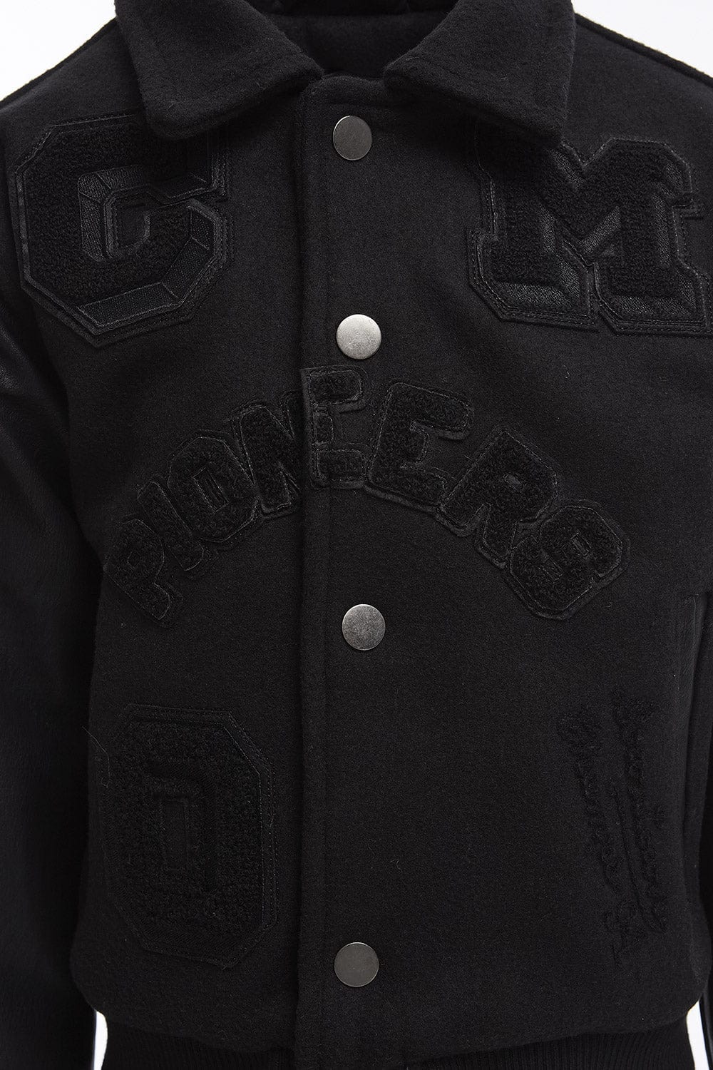 JC Kids Kids Pioneers Varsity Jacket (Noir)