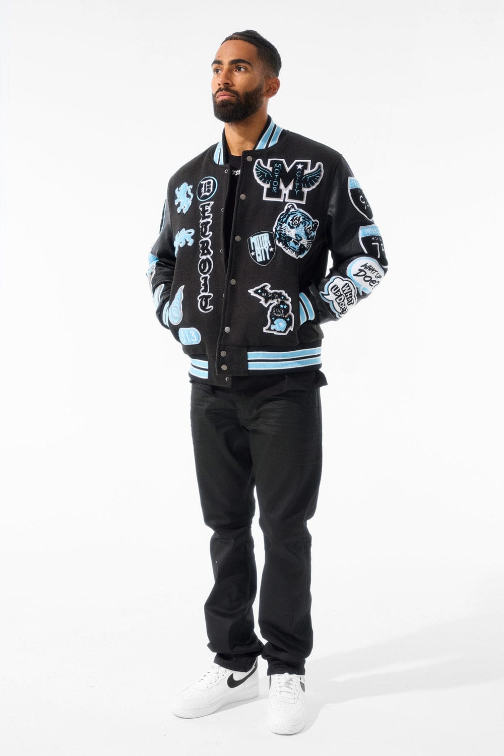 Jordan Craig Motown Varsity Jacket (Lion)