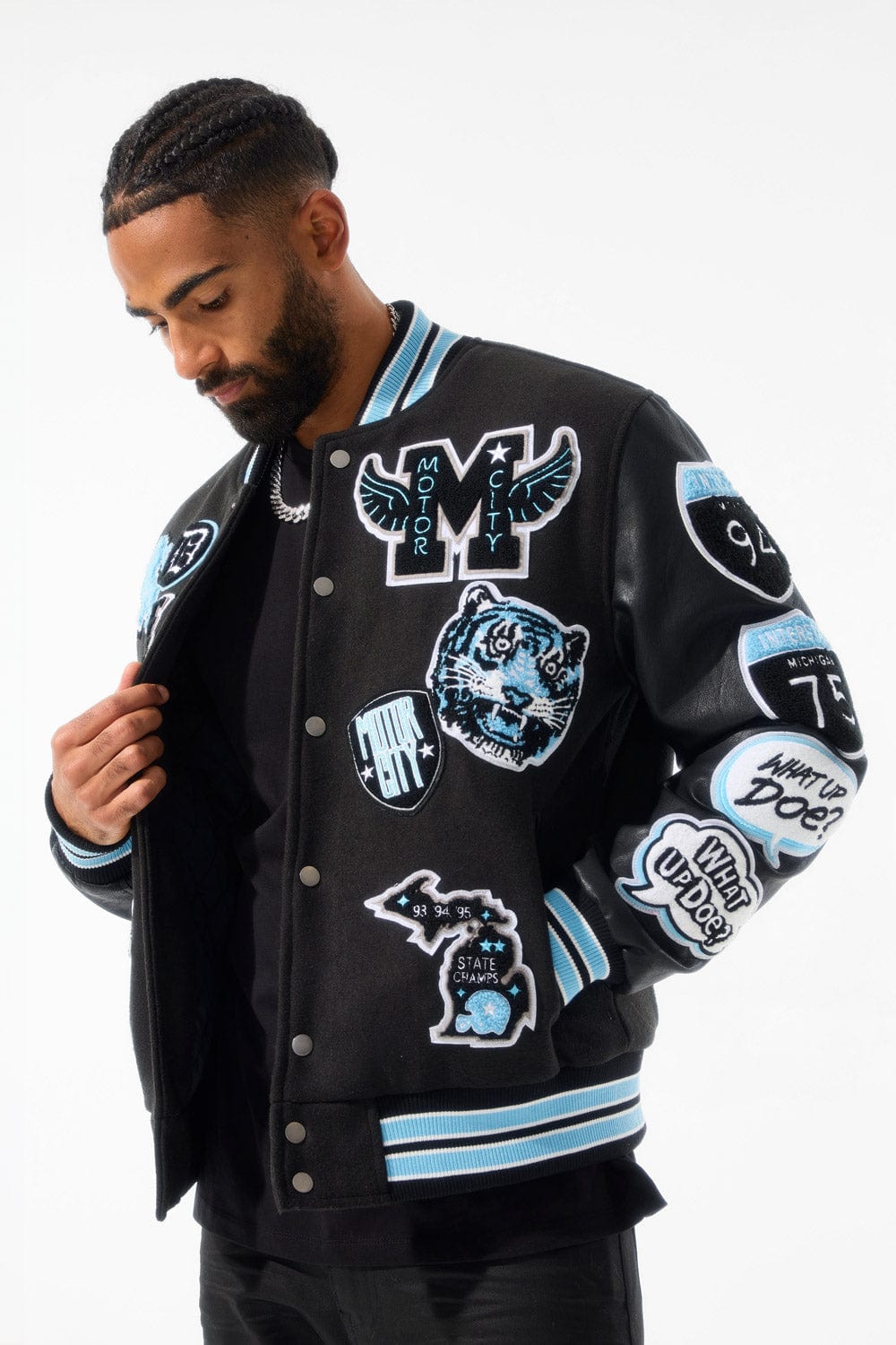 Jordan Craig Motown Varsity Jacket (Lion)