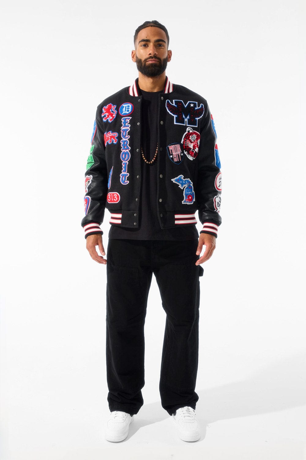 Jordan Craig Motown Varsity Jacket (Piston)