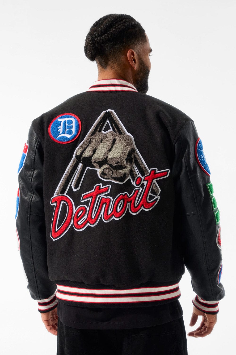 Jordan Craig Motown Varsity Jacket (Piston)