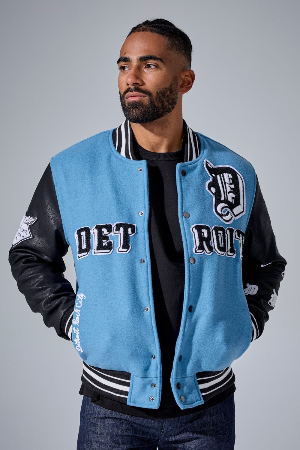 Jordan Craig D-Town Varsity Jacket (Lion Blue) S / Lion Blue