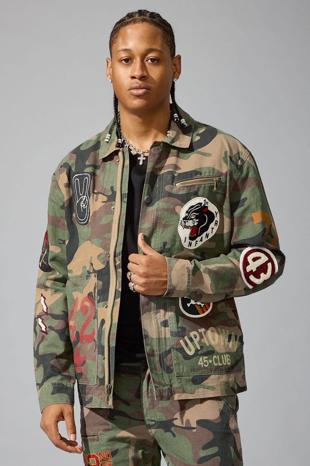 Battalion Work Jacket (Vintage Camo)