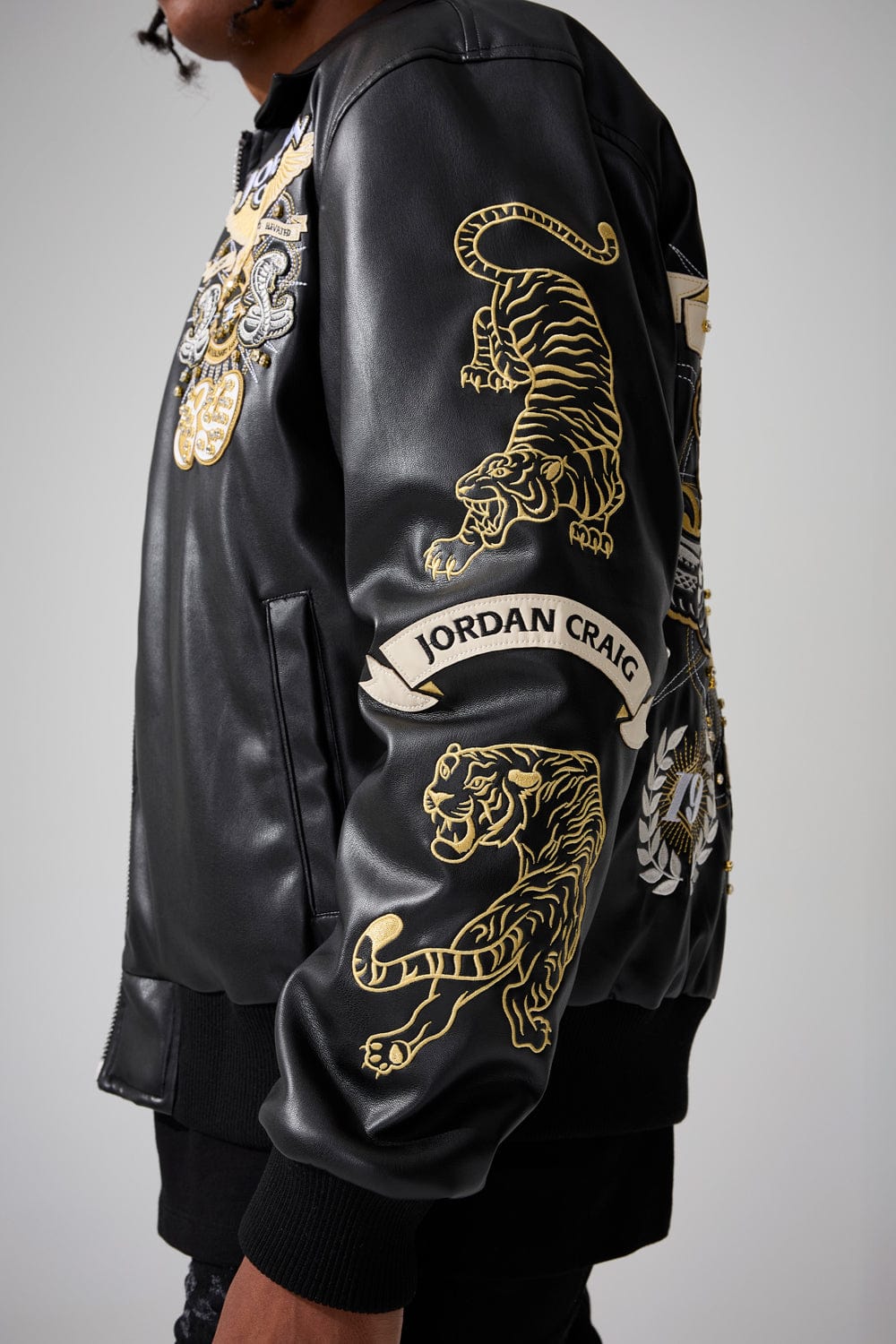 Jordan Craig 89' Til Infinity Bomber Jacket (Black)