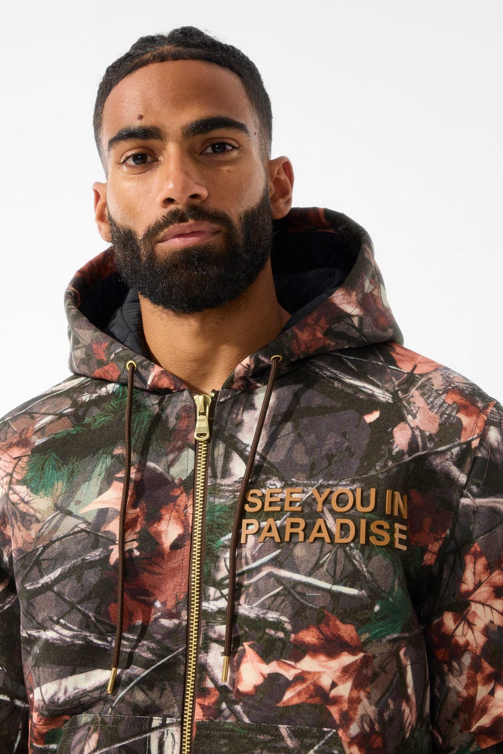 Jordan Craig See You In Paradise Hooded Work Jacket (Real Tree) S / Real Tree