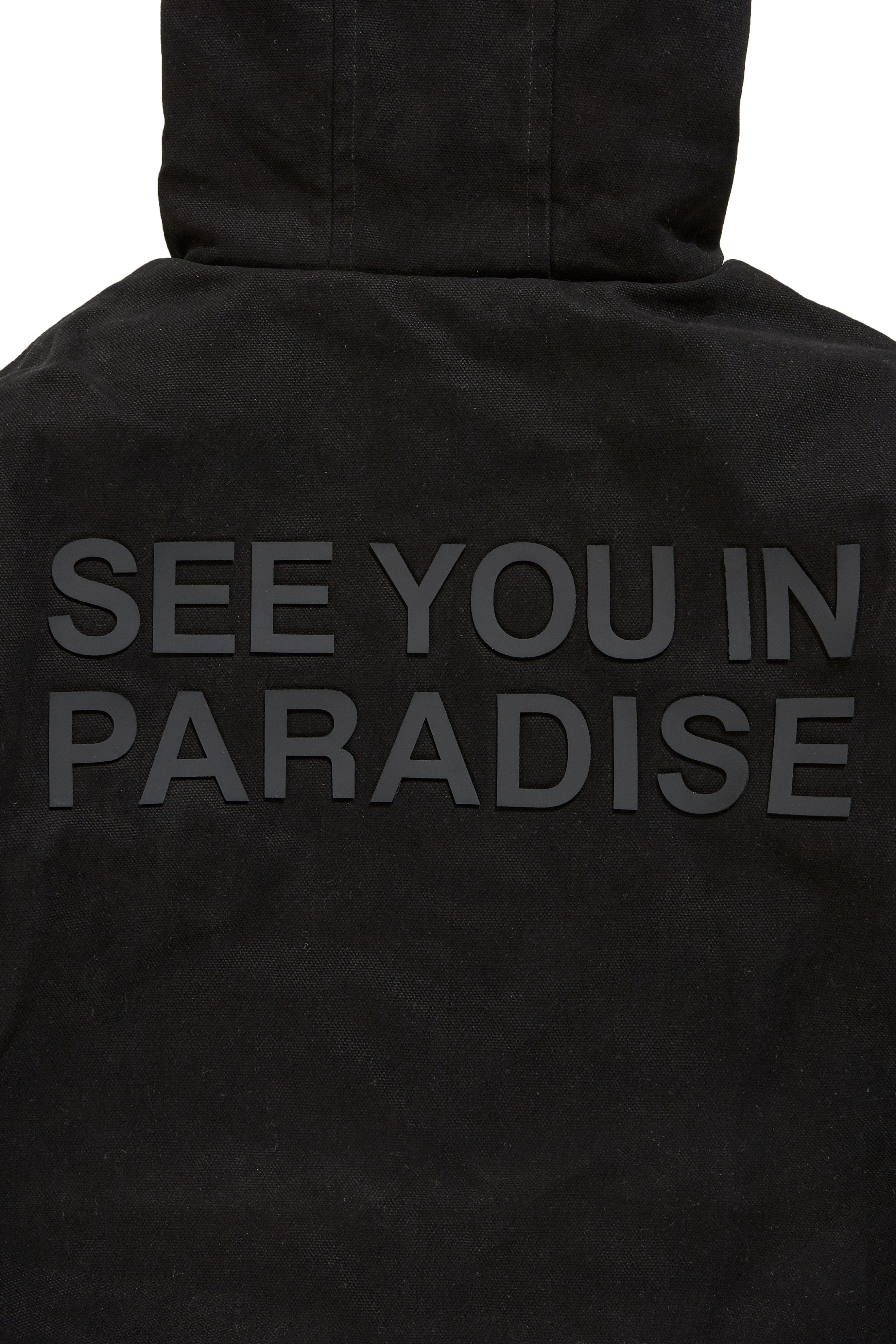 JC Kids Kids See You In Paradise Hooded Work Jacket (Black)