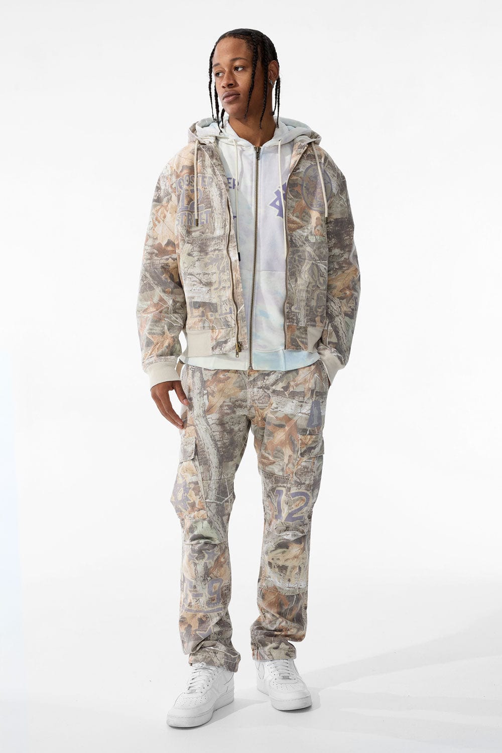 Jordan Craig Xavier - Wooster Cargo Pants (Birch Mist)