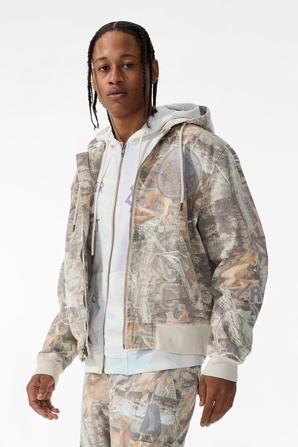 Jordan Craig Wooster Hooded Work Jacket (Birch Mist) S / Birch Mist