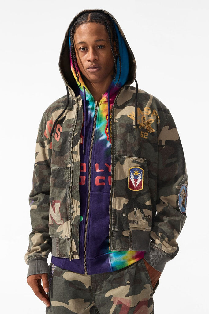 Jordan Craig Wooster Hooded Work Jacket (Woodland)