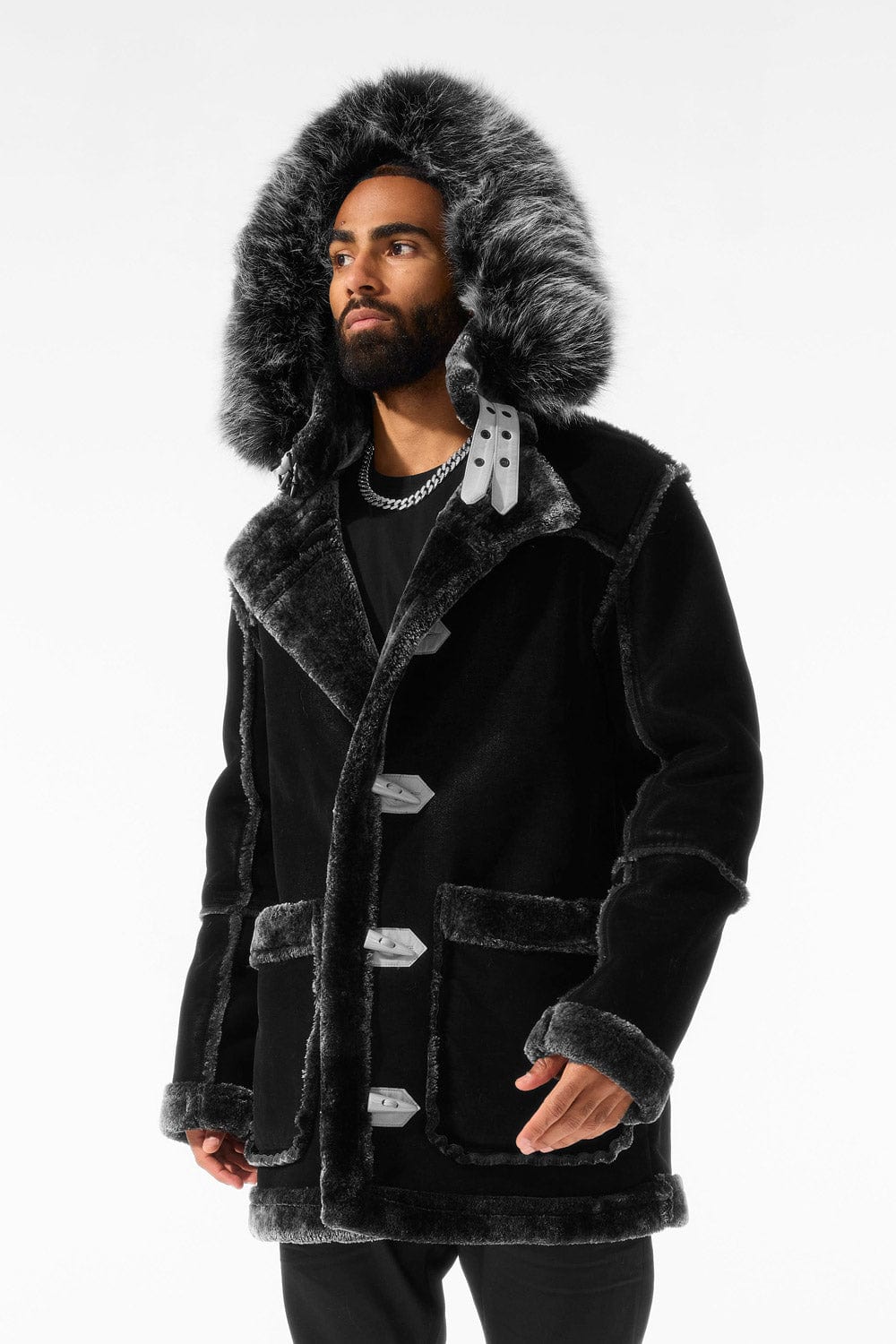 Denali Shearling Jacket Atmosphere Grey