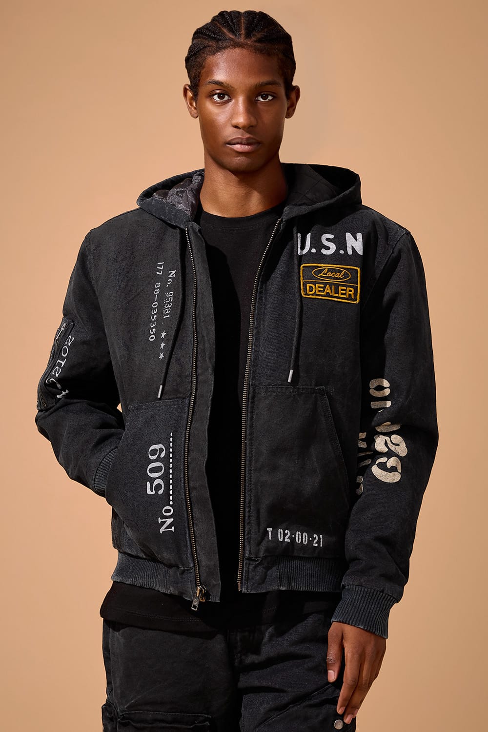 Jordan Craig Pelham Bay Hooded Work Jacket