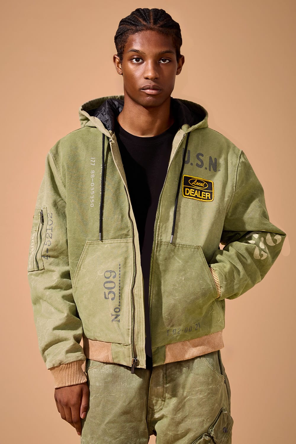 Jordan Craig Pelham Bay Hooded Work Jacket