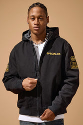 Overnite Re-Up Work Jacket (Black)