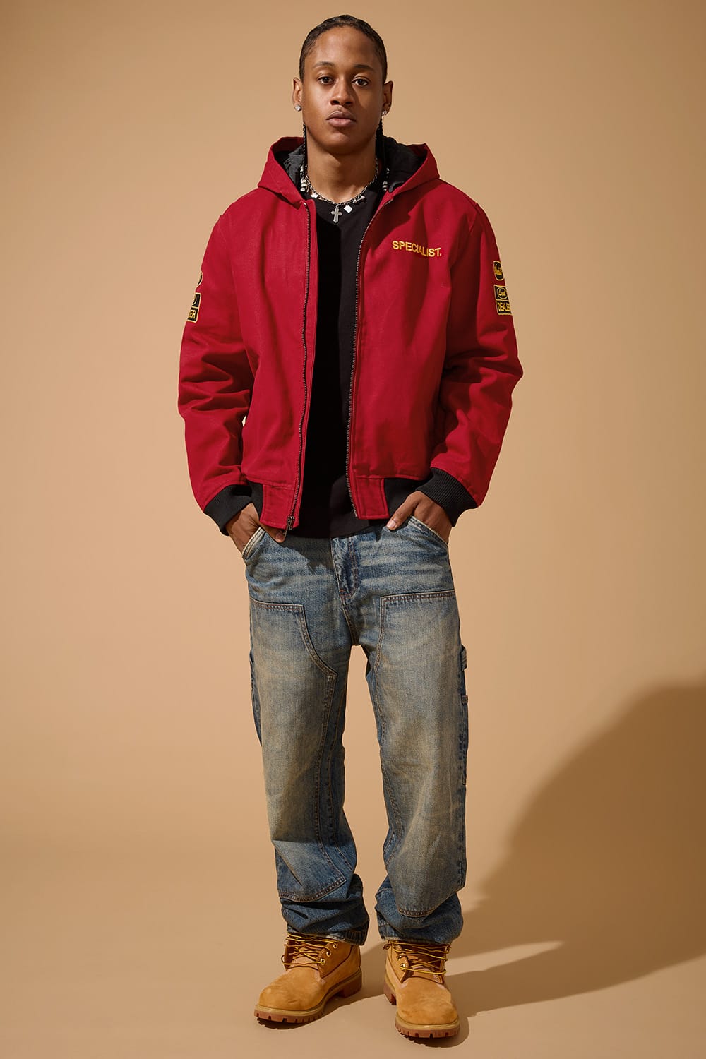 Jordan Craig Overnite Re-Up Work Jacket (Red)