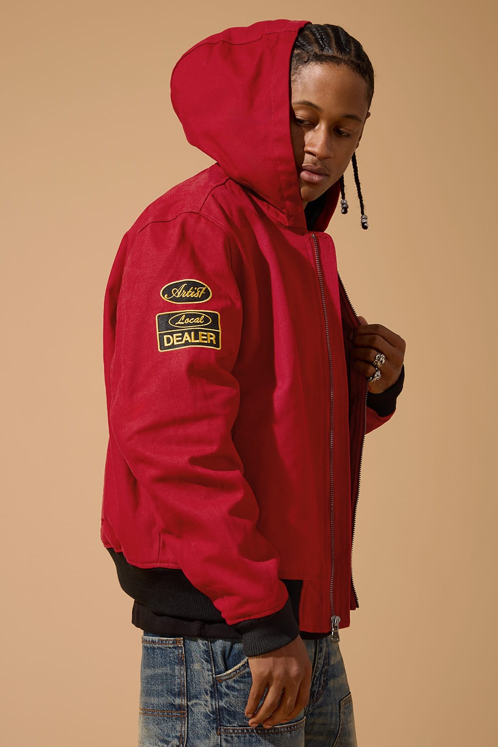 Jordan Craig Overnite Re-Up Work Jacket (Red)