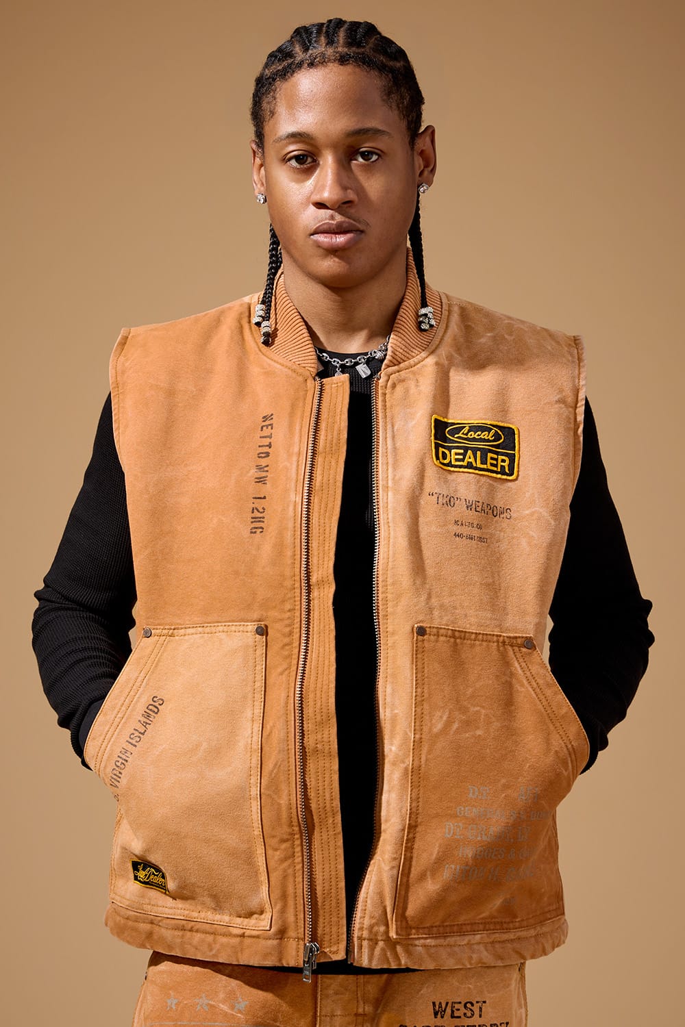Jordan Craig Local Dealer Duck Canvas Vest Rescue / S