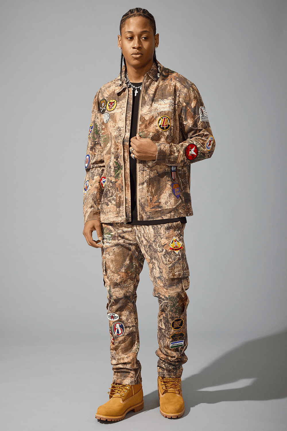 Jordan Craig Origin Story Full Zip Work Jacket (Hunter Camo)