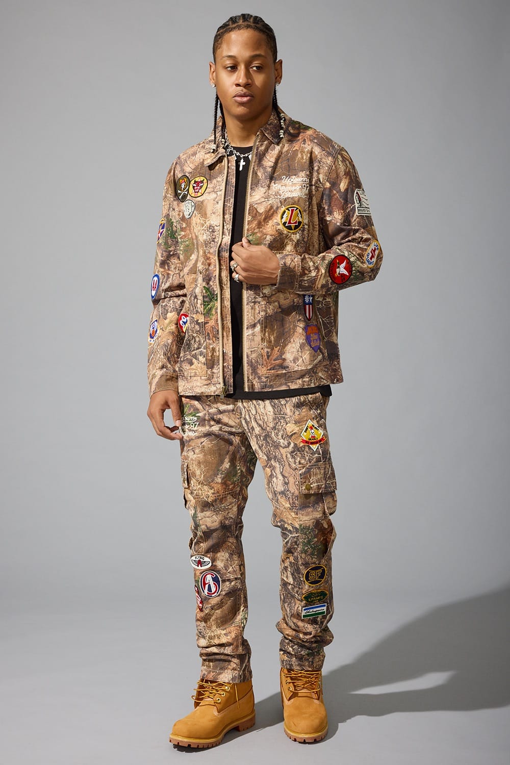 Jordan Craig Xavier - Origin Story Cargo Pants (Hunter Camo)