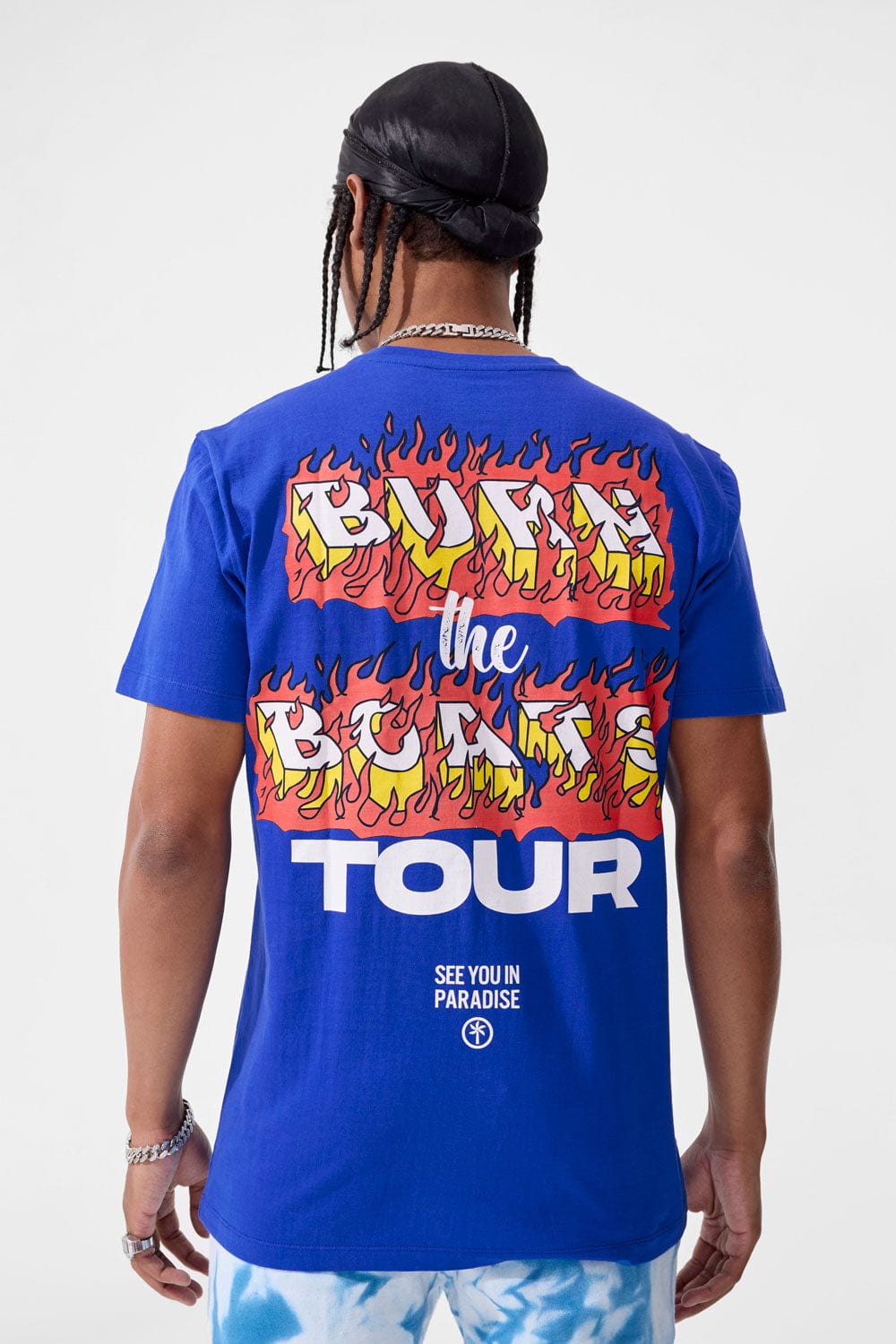 【JORDAN CRAIG】★Tシャツ★ Burn The Boats T-Shirt 9202A-ROYAL-MODEL1_fd881a85-