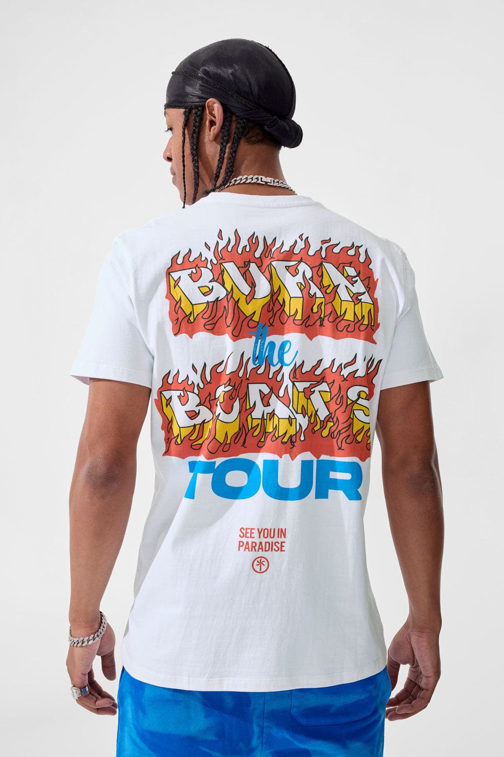 Jordan Craig Burn The Boats T-Shirt White / S