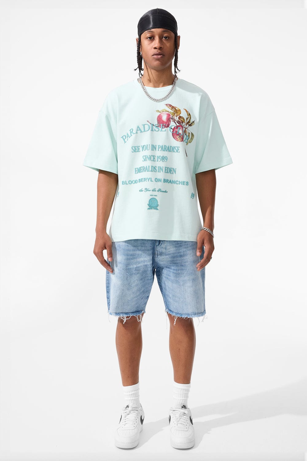 Jordan Craig Paradise Club Cropped Boxy T-Shirt