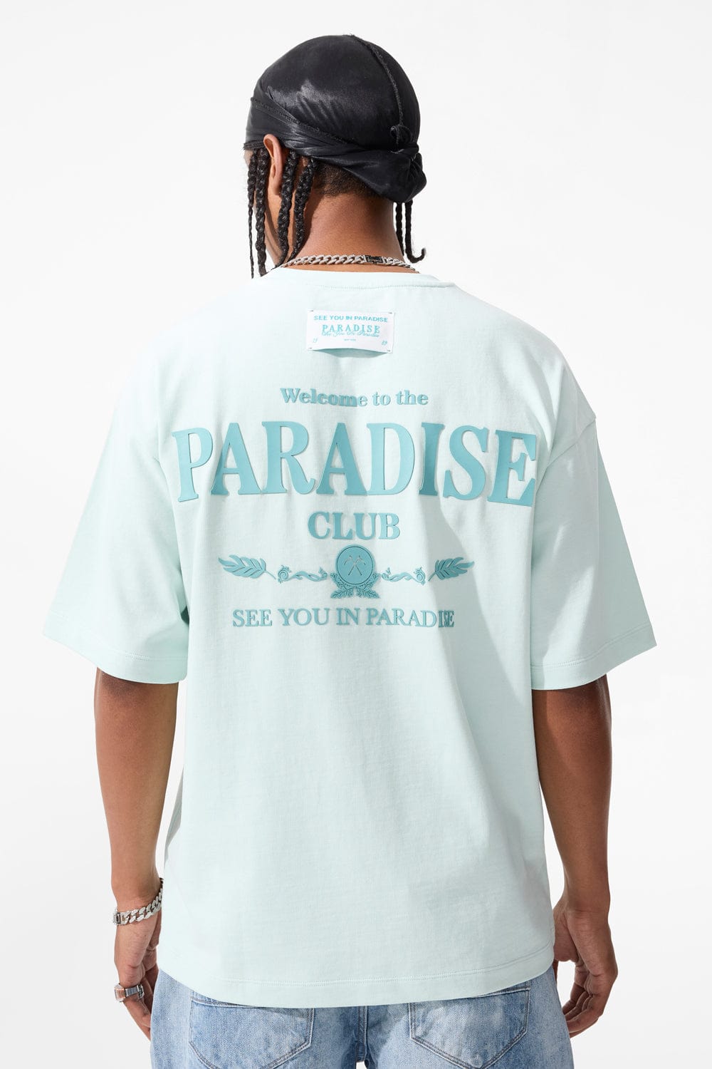 Jordan Craig Paradise Club Cropped Boxy T-Shirt
