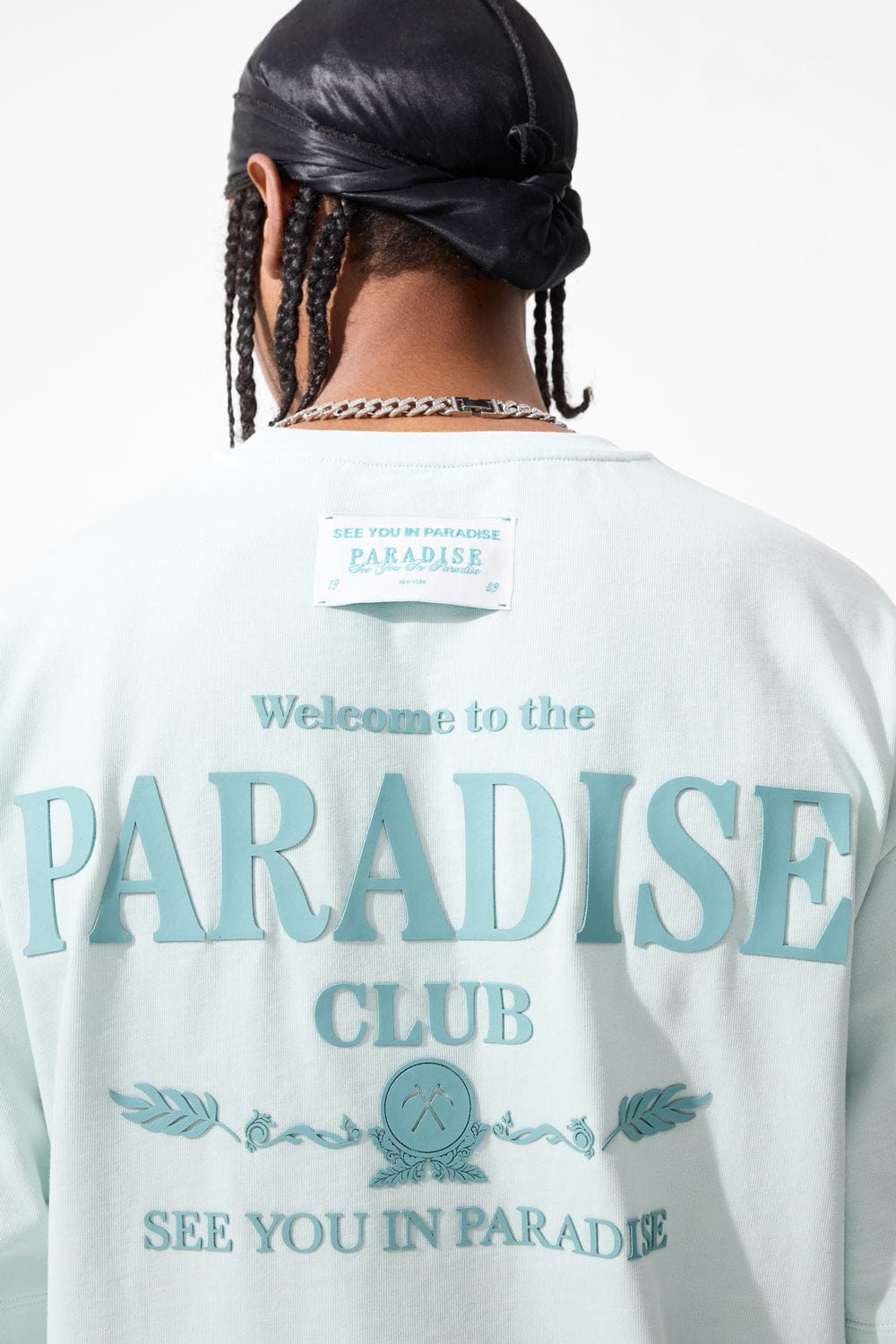 Jordan Craig Paradise Club Cropped Boxy T-Shirt