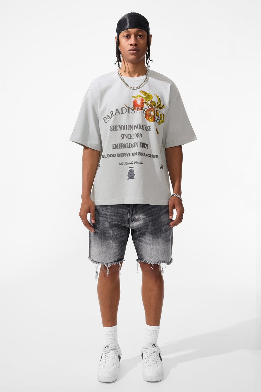 Jordan Craig Paradise Club Cropped Boxy T-Shirt