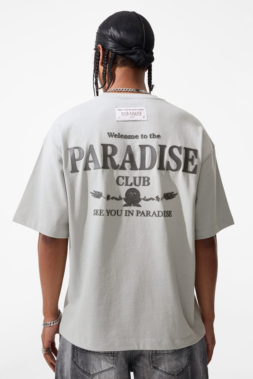 Jordan Craig Paradise Club Cropped Boxy T-Shirt