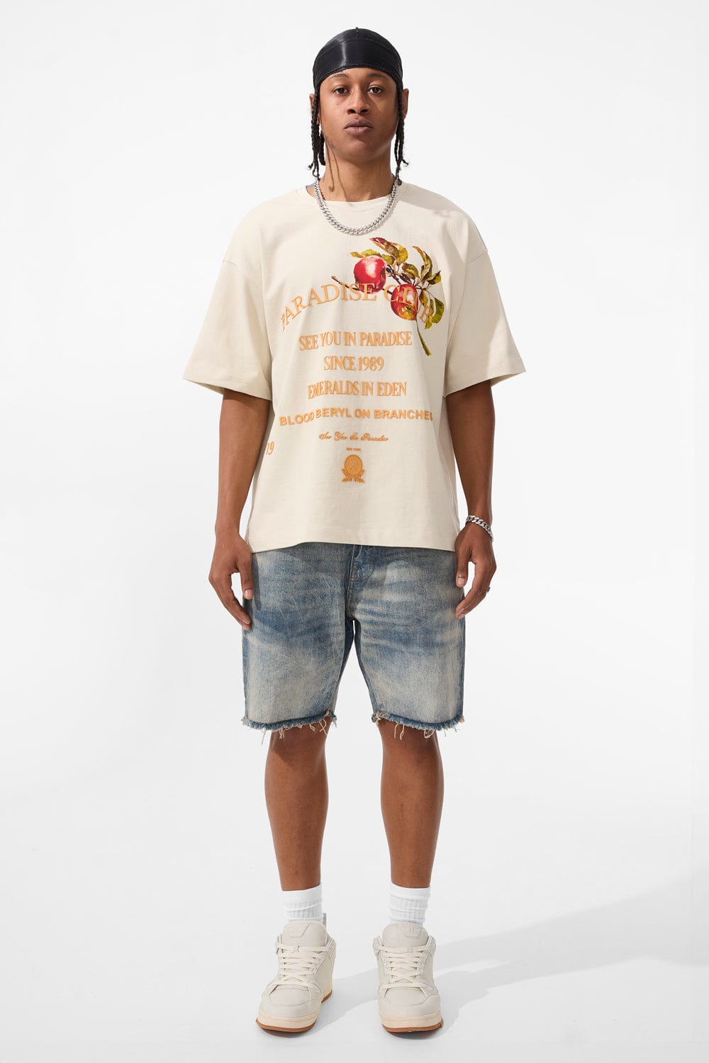 Jordan Craig Paradise Club Cropped Boxy T-Shirt