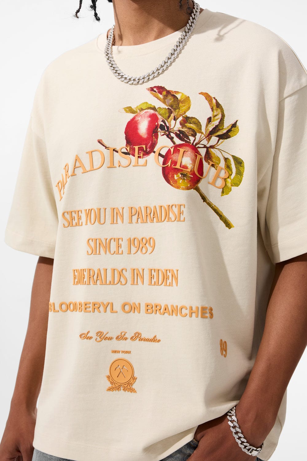 Jordan Craig Paradise Club Cropped Boxy T-Shirt