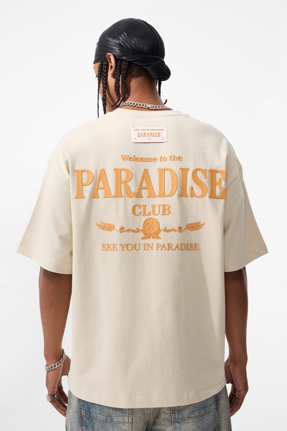 Jordan Craig Paradise Club Cropped Boxy T-Shirt