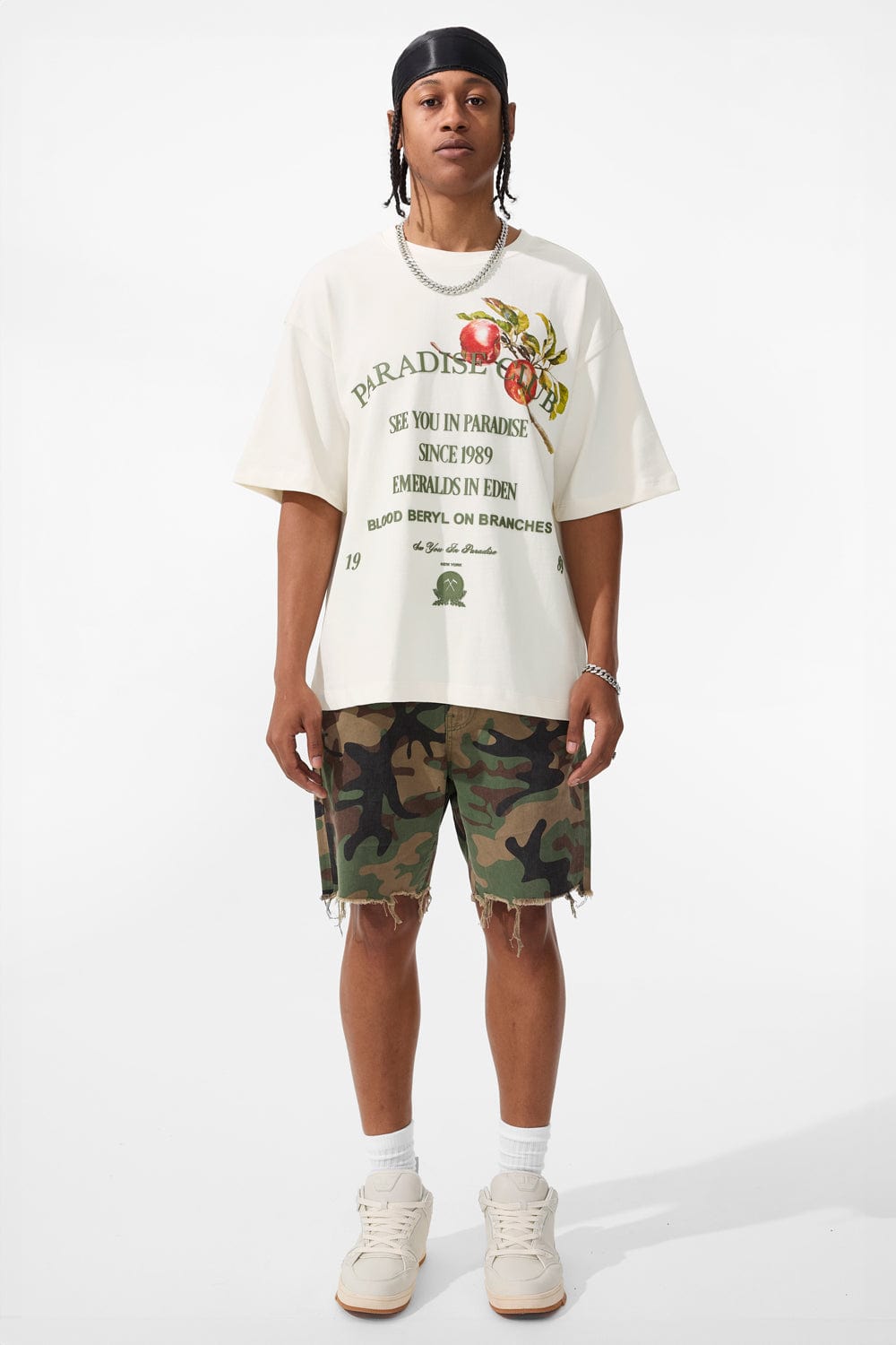 Jordan Craig Paradise Club Cropped Boxy T-Shirt