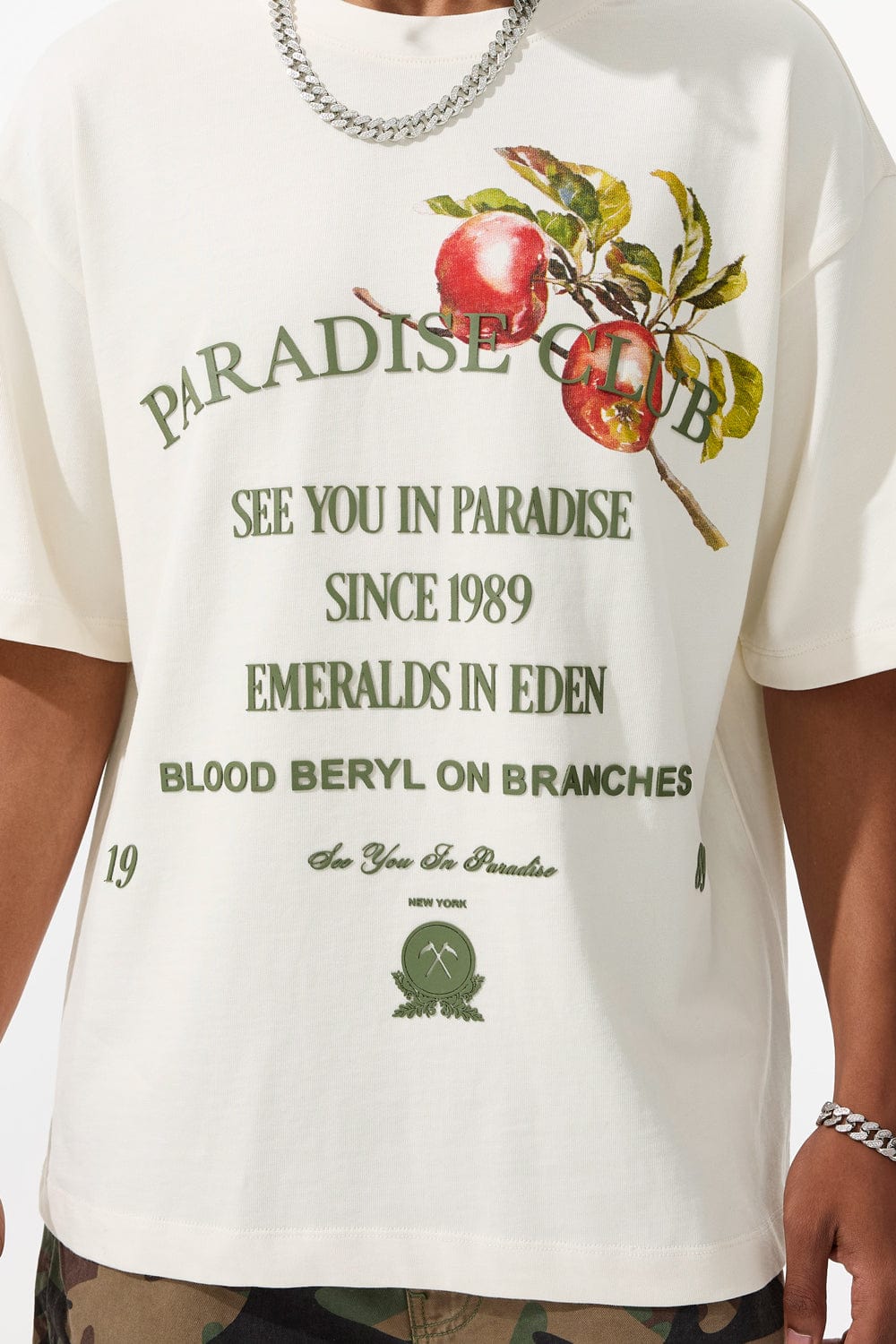 Jordan Craig Paradise Club Cropped Boxy T-Shirt