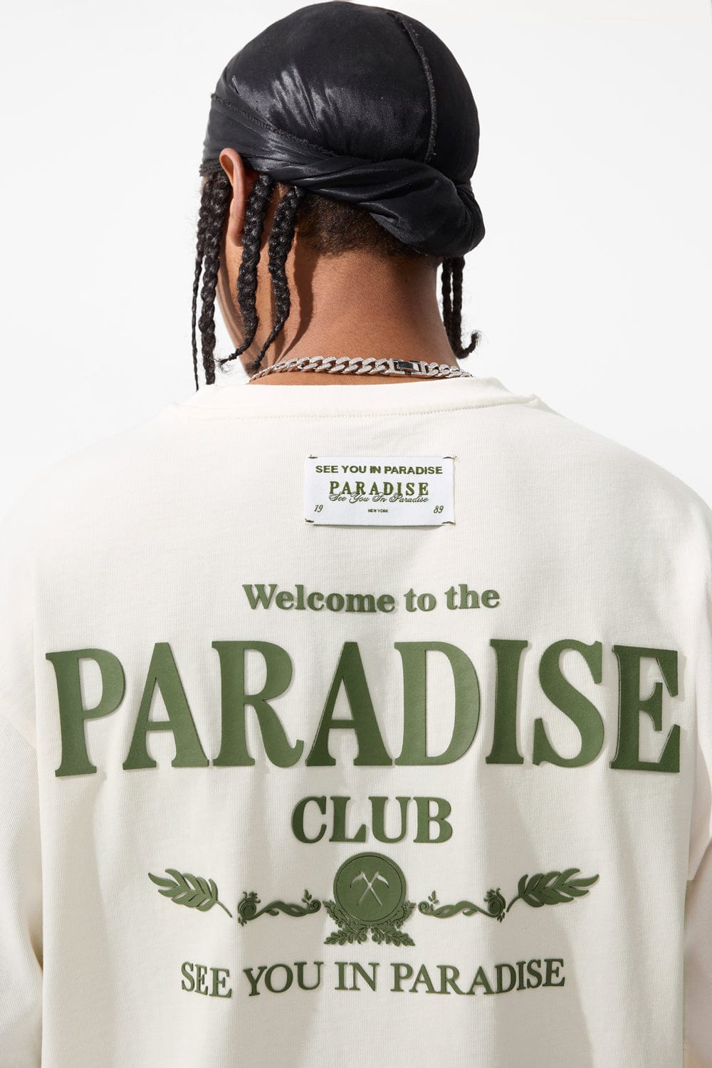 Jordan Craig Paradise Club Cropped Boxy T-Shirt