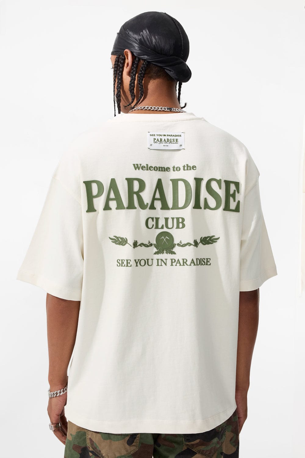 Jordan Craig Paradise Club Cropped Boxy T-Shirt