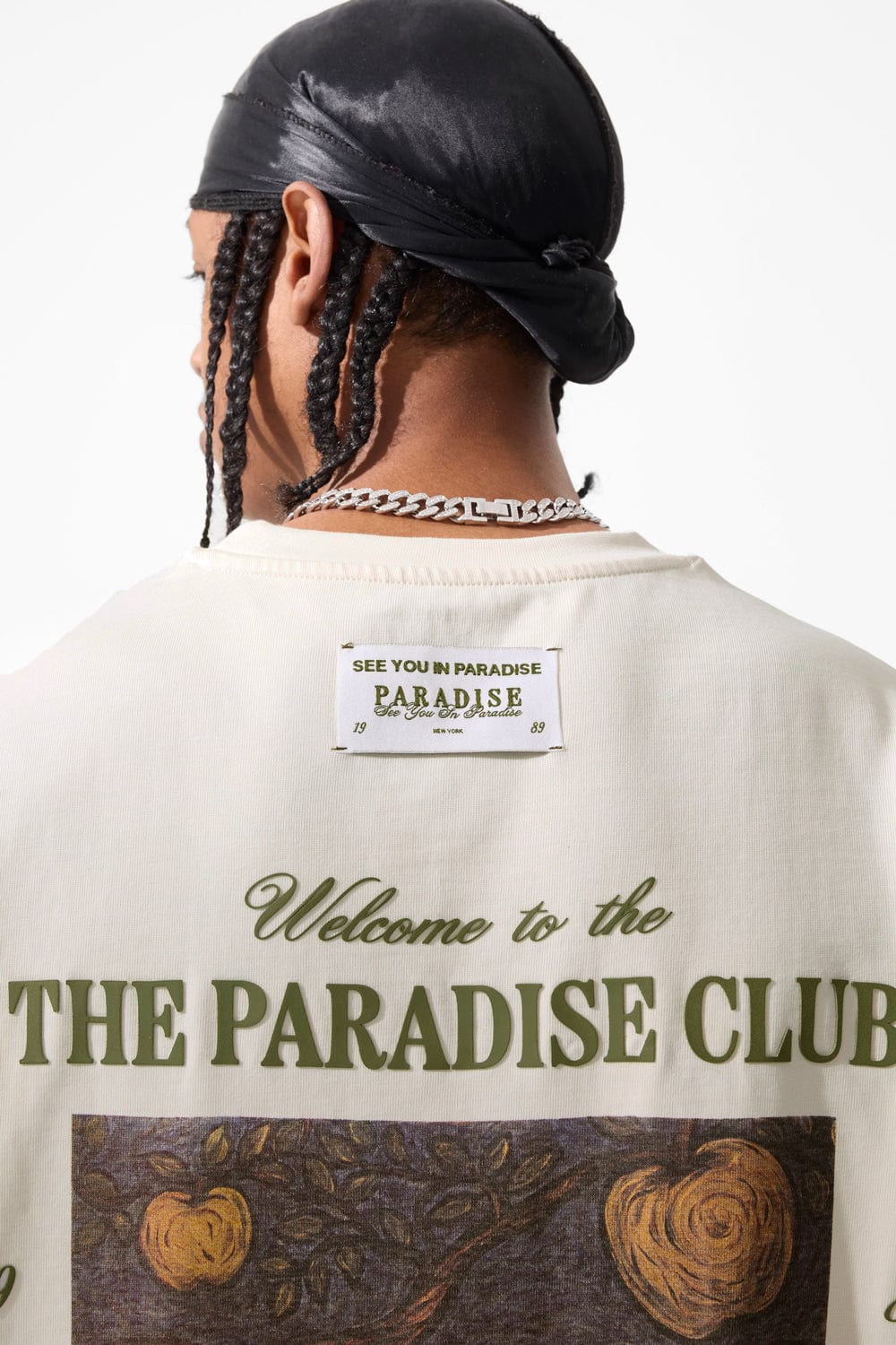 Jordan Craig Emeralds in Eden Cropped Boxy T-Shirt