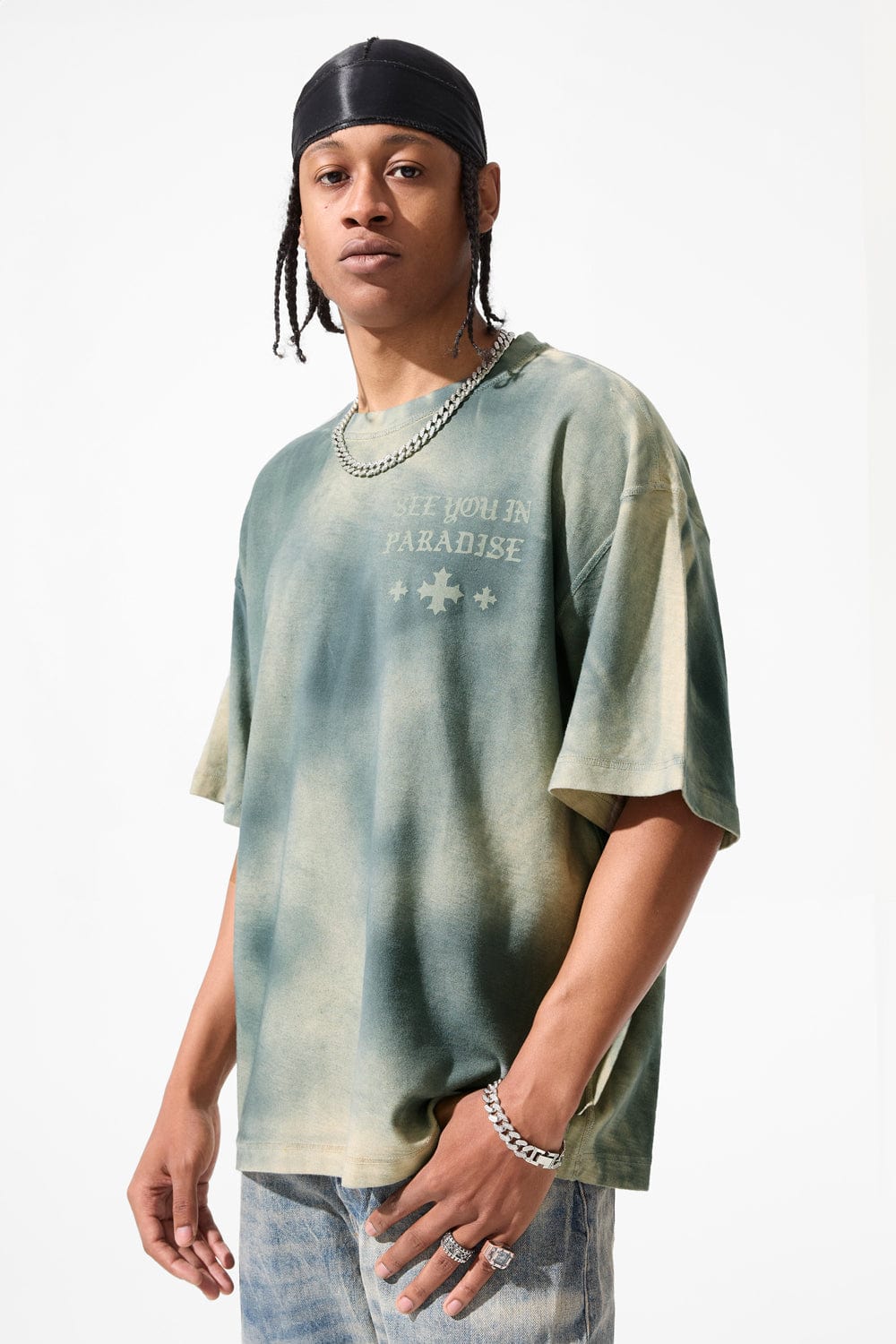 Jordan Craig SYIP Inside Out Cropped T-Shirt Lager / S