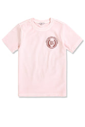 Kids Puff Print T-Shirt (Light Pink)