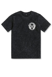 Kids Puff Print T-Shirt (Washed Black)