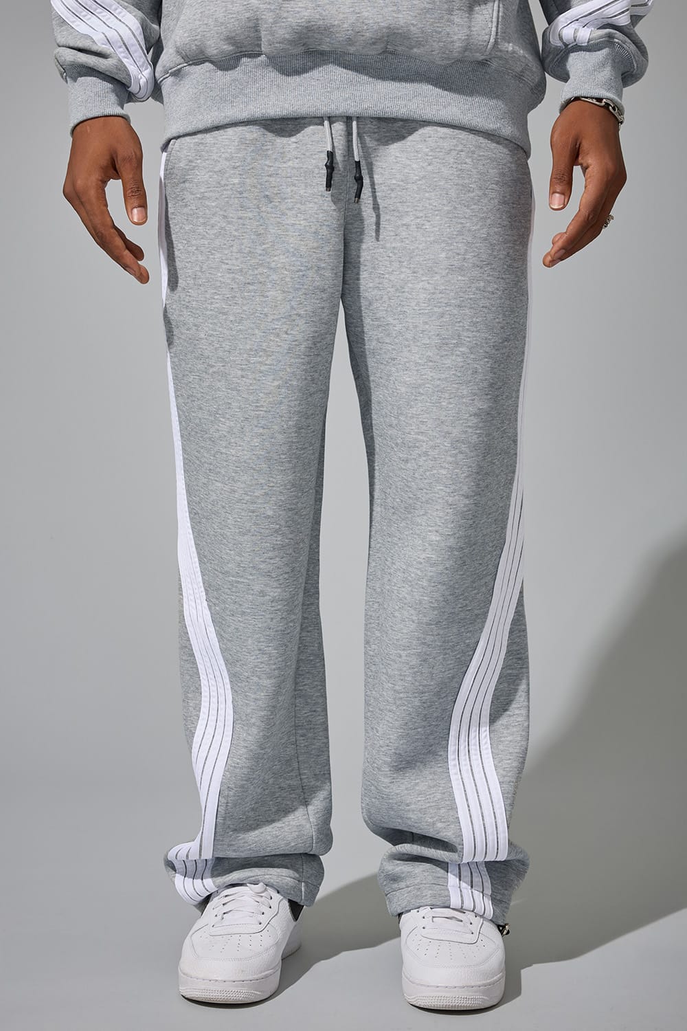 Jordan Craig The Beautiful Game Baggy Sweatpants Heather Grey / S