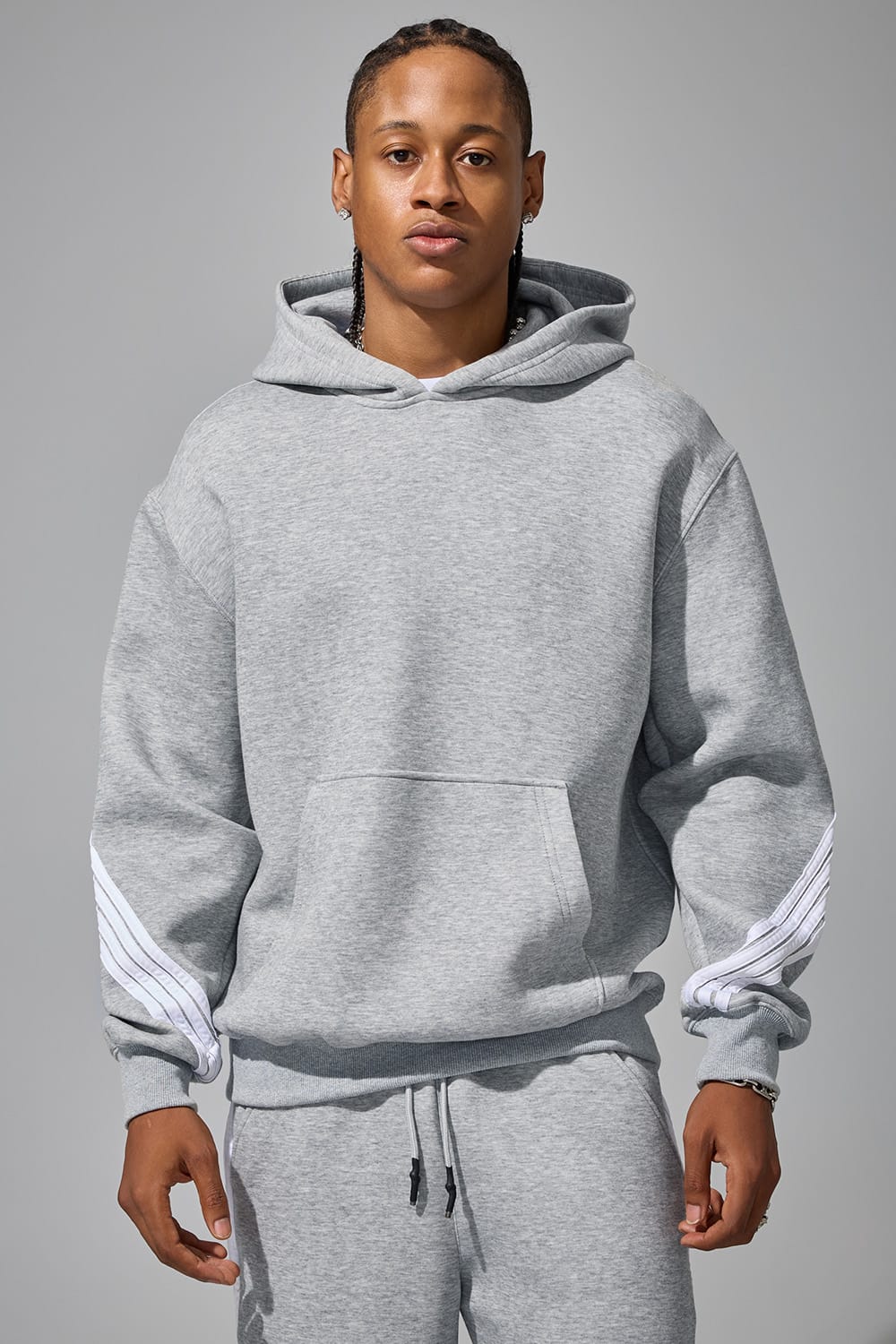 Jordan Craig The Beautiful Game Pullover Hoodie Heather Grey / S