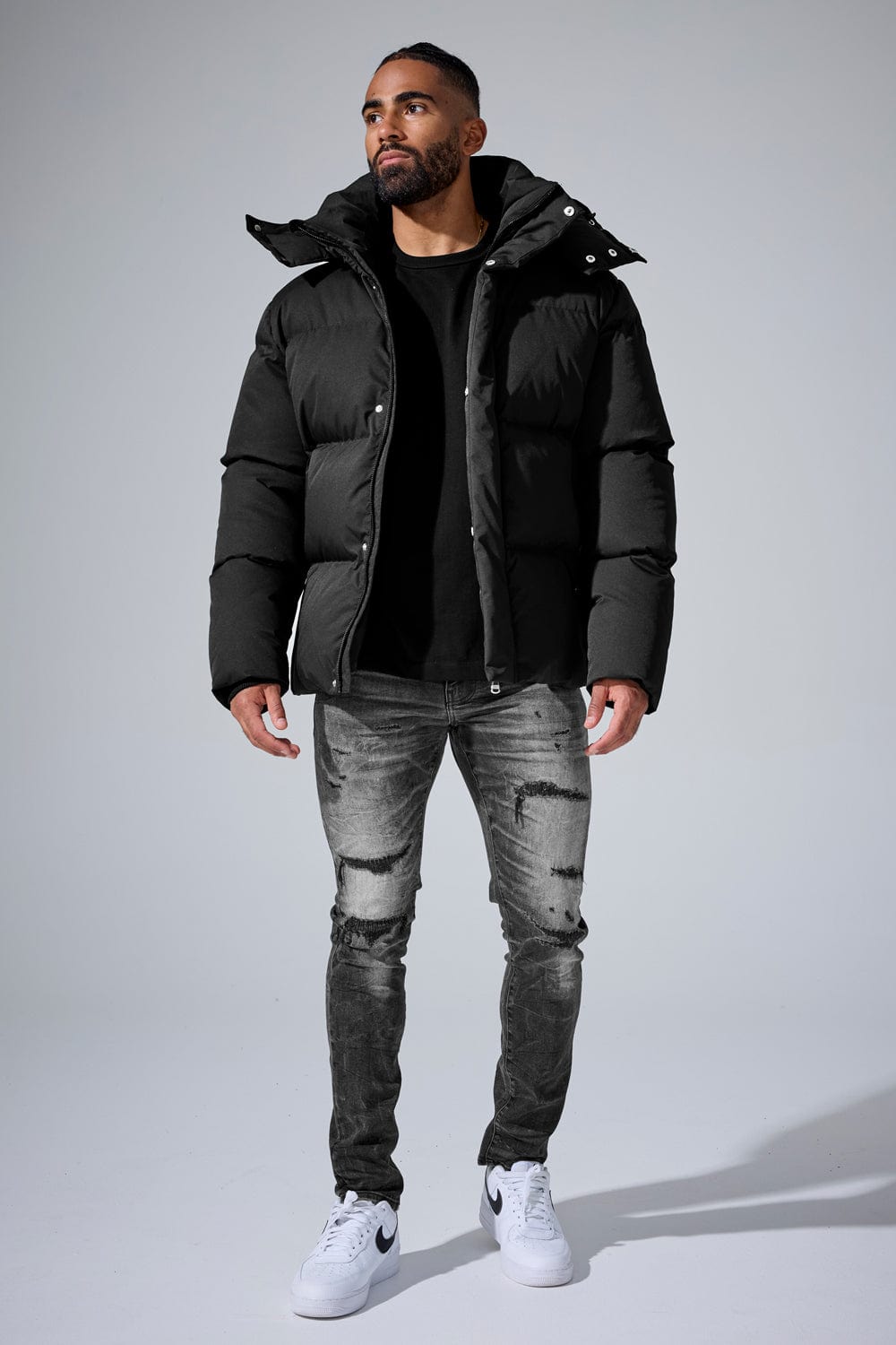 Jordan Craig Jackson Heights Puffer Jacket (Black)