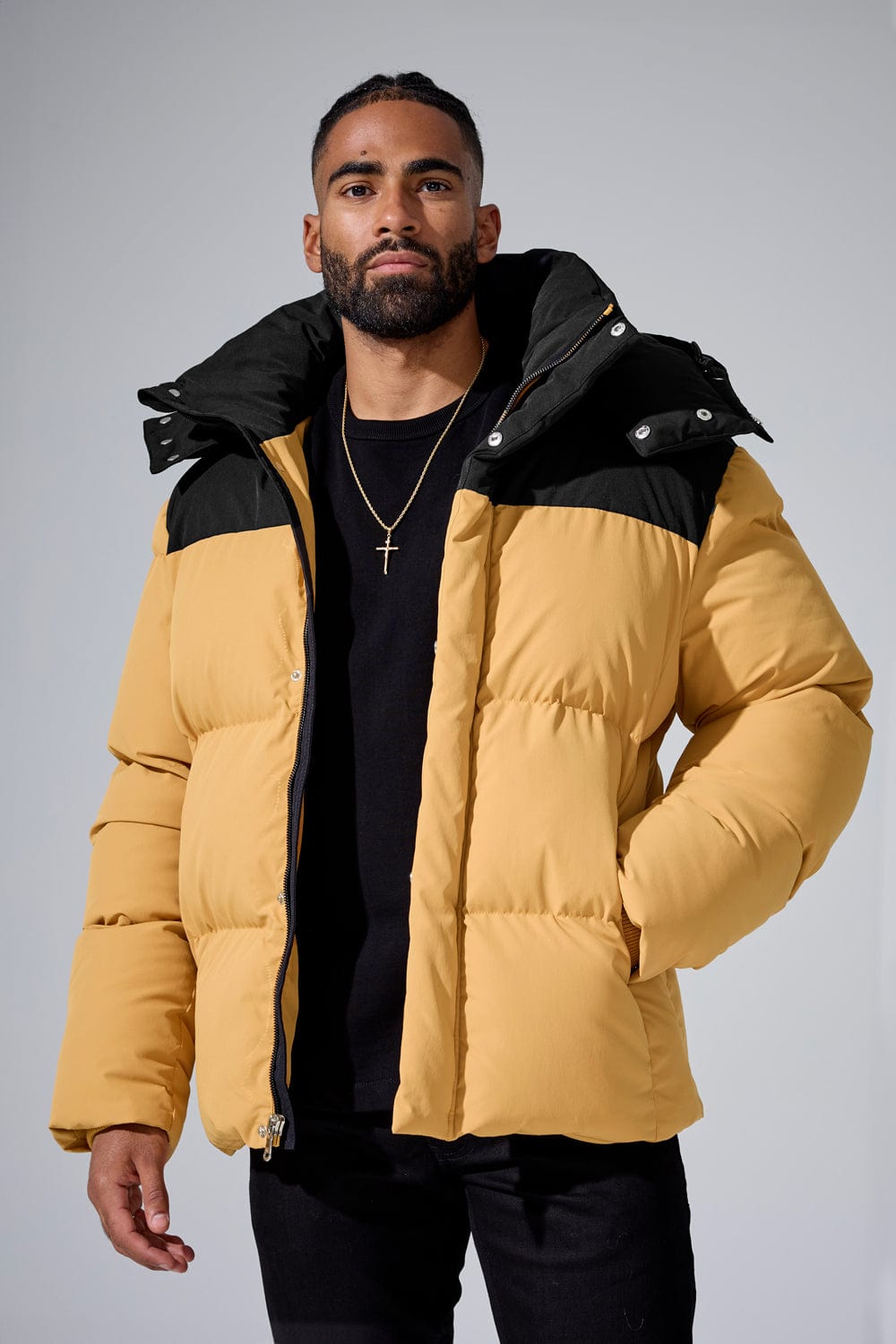 Jordan Craig Jackson Heights Puffer Jacket (Wheat) S / Wheat