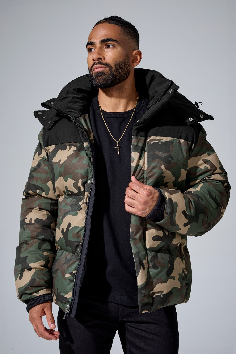 Jordan Craig Jackson Heights Puffer Jacket (Woodland) S / Woodland
