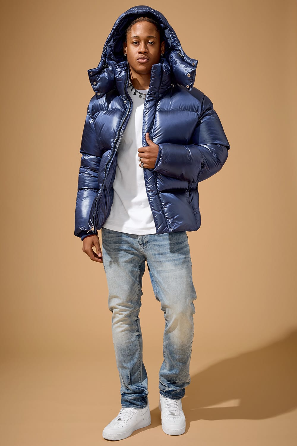 Jordan Craig Astoria Bubble Jacket (Navy)