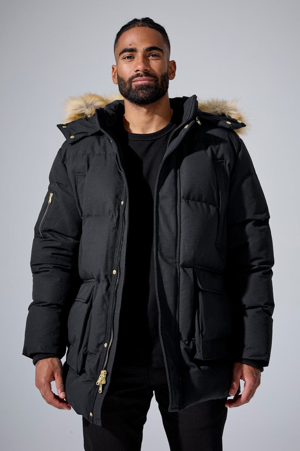 Jordan Craig Fairbanks Insulated Parka (Black) S / Black
