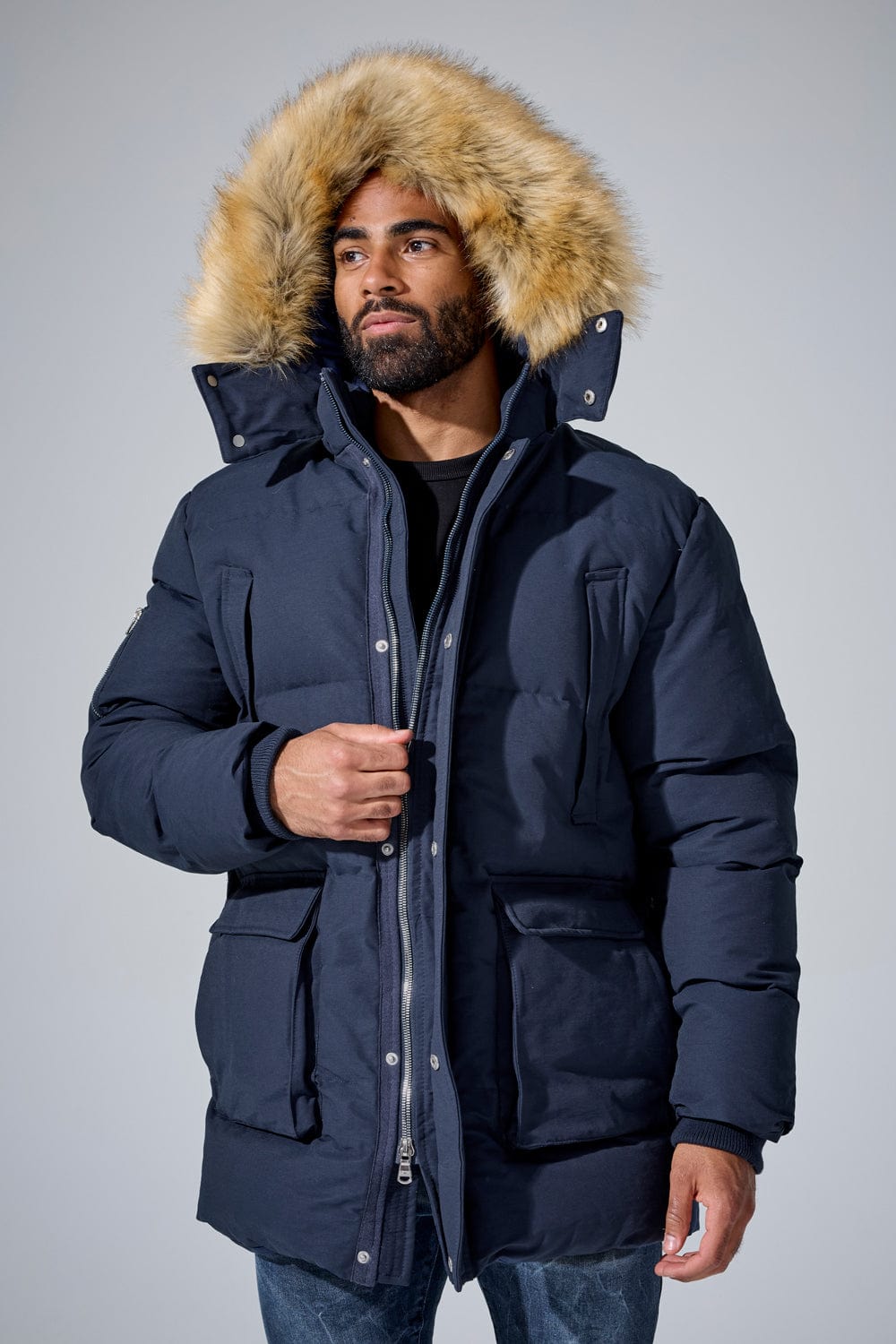 Jordan Craig Fairbanks Insulated Parka (Navy) S / Navy