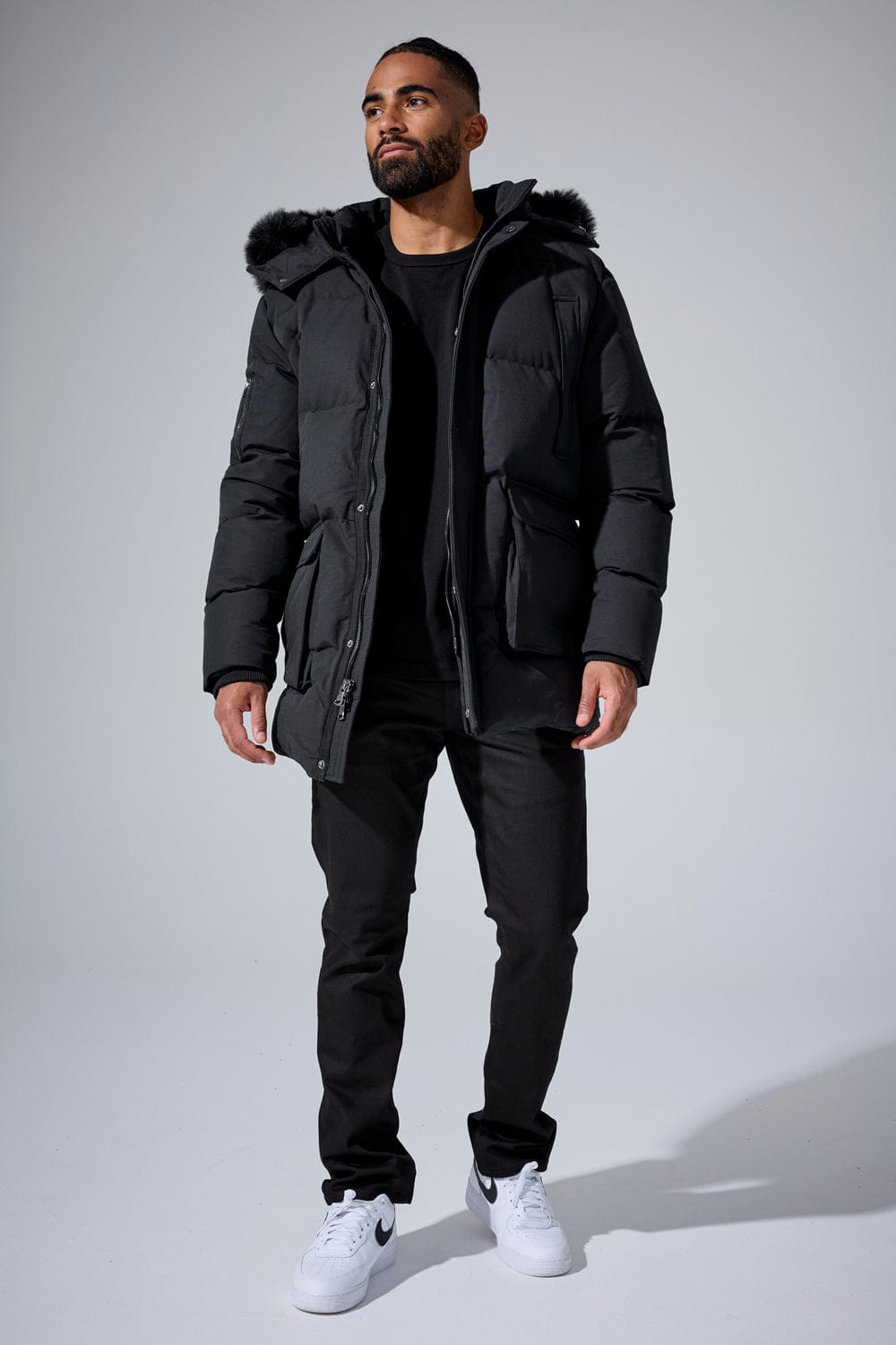 Jordan Craig Fairbanks Insulated Parka (Noir)